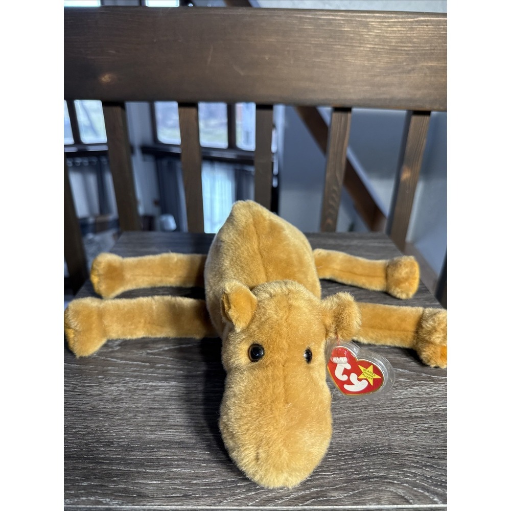 1998 Ty Beanie Buddy - HUMPHREY The Camel 11" Stuffed Plush Toy